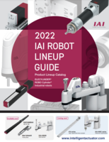 IAI ROBOT PRODUCT CARD ROBOT LINEUP GUIDE: PRODUCT LINEUP CATALOG FOR ELECYLINDERS, ROBO CYLINDERS, & INDUSTRIAL ROBOTS